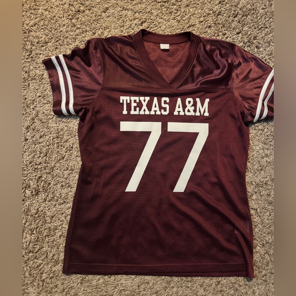 Texas A&M mesh maroon jersey